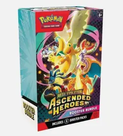 Pokemon TCG Mega Evolution Ascended Heroes Booster Bundle Sealed - Image 1