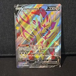 Zamazenta V - SWSH293 - Pokemon Sword & Shield Promo Ultra Rare Holo Card NM - Image 1