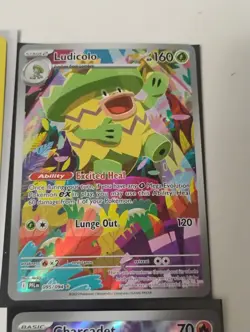 Pokemon Ludicolo Illustration Rare-Promo-TG-Full Art Holo Card Lot - Image 5