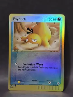 Pokemon 2003 Sandstorm Psyduck Reverse Holo Card 73/100 - Image 1