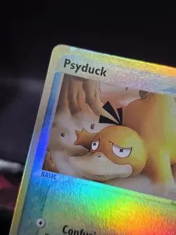 Pokemon 2003 Sandstorm Psyduck Reverse Holo Card 73/100 - Image 3