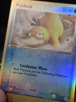 Pokemon 2003 Sandstorm Psyduck Reverse Holo Card 73/100 - Image 4