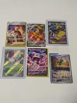 Pokemon Sealed Promo-Illustration Rare-Mega Sharpedo-Flapple Full Art Holo Cards - Image 1