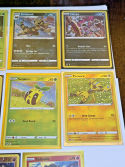 Pokemon 11 Card Lot - 9 REVERSE HOLO + 2 HOLO - Crown Zenith 2023 - 1077 - Image 3