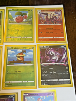Pokemon 11 Card Lot - 9 REVERSE HOLO + 2 HOLO - Crown Zenith 2023 - 1078 - Image 3