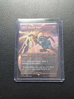 Vivi's Thunder Magic - Lightning Bolt (Rainbow Foil) Secret Lair Drop Foil - Image 1