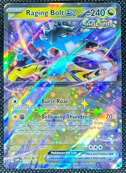 Raging Bolt ex svp145 NM Black Star Promo Pokemon Card Free Shipping - Image 1