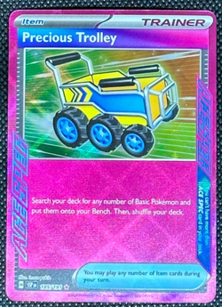 Precious Trolley 185/191 NM Surging Sparks Pokemon Card Free Shipping - Image 1
