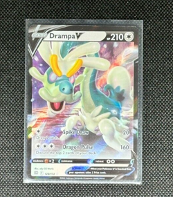 Drampa V 128/172 NM Brilliant Stars Pokemon Card Free Ship - Image 1