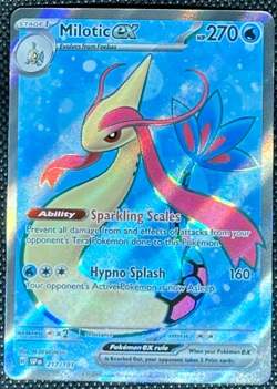 Milotic EX217/191 NM Ultra Rare Surging Sparks Pokemon Card Free Shipping - Image 1