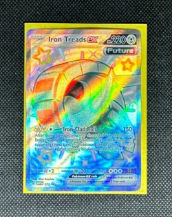 IRON TREADS ex 073 Scarlet & Violet Black Star Promo Pokemon Card Free Ship - Image 1