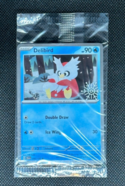 Delibird 046/193 NM Advent Calendar Promo SEALED Pokemon Card Free Shipping - Image 1