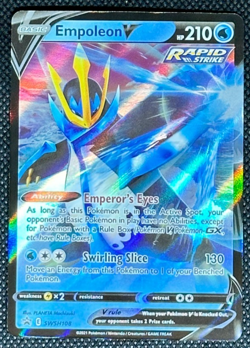 Empoleon V SWSH108 NM Black Star Promo Pokemon Card Free Shipping - Image 1