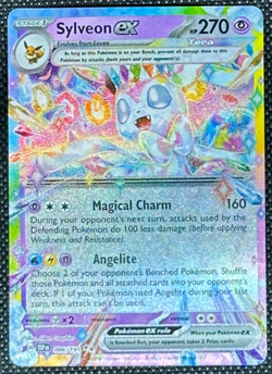 Sylveon ex 086/191 NM Double Rare Surging Sparks Pokemon Card Free Shipping - Image 1