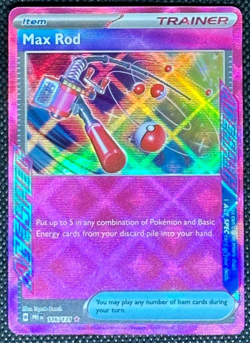 Max Rod 116/131 NM ACE SPEC Prismatic Evolutions Pokemon Card Free Shipping - Image 1