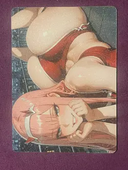 Waifu Card Doujin Dual Sided Anime Goddess Plastic Card - Image 1