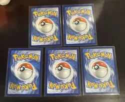 Pokemon TCG 5 Card Lot English Full Art - Image 2