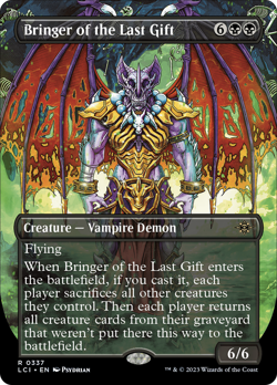 Bringer of the Last Gift (BORDERLESS) #337 | NM | LCI Magic MTG - Image 1