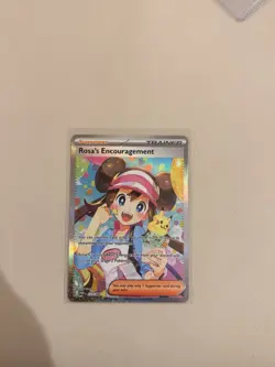 Rosa’s Encouragement SIR 123/088 - Pokemon Mega Evolution Perfect Order English - Image 1