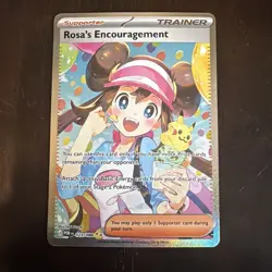 Rosa’s Encouragement SIR 123/088 - Pokemon Mega Evolution Perfect Order English - Image 1