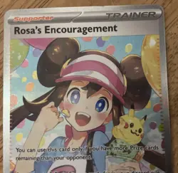 Rosa’s Encouragement SIR 123/088 - Pokemon Mega Evolution Perfect Order English - Image 4