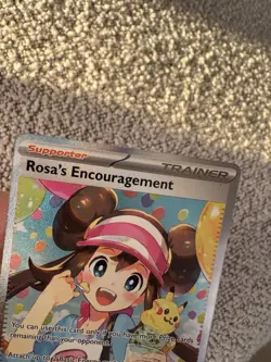 Rosa’s Encouragement SIR 123/088 - Pokemon Mega Evolution Perfect Order English - Image 2
