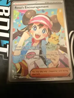 Rosa’s Encouragement SIR 123/088 - Pokemon Mega Evolution Perfect Order English - Image 1