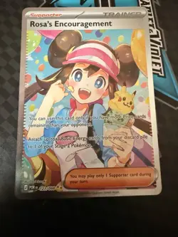 Rosa’s Encouragement SIR 123/088 - Pokemon Mega Evolution Perfect Order English - Image 2