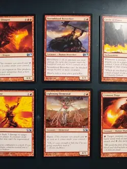 MTG Red Lot x6 Core Set 2012 LP MTG M12 Magic the Gathering All Different - Image 3