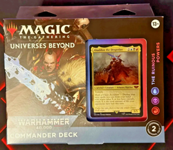The Ruinous Powers-MTG Universes Beyond Warhammer 40,000 Commander Deck Abaddon - Image 1