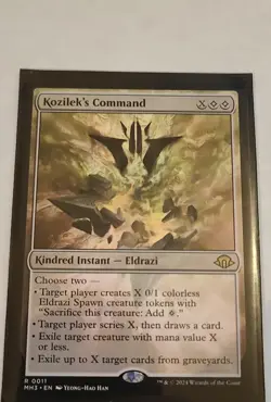 Kozilek's Command Modern Horizons 3 Regular - Image 1