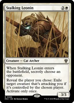 Stalking Leonin - 86 / English / Near Mint MTG - Image 1