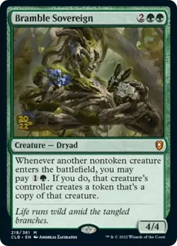 Foil - Bramble Sovereign - 218 / NM / English MTG - Image 1