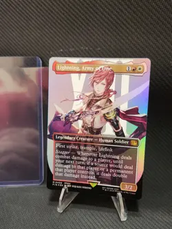 Wizards of the Coast Lightning, Army of One Mythic M0400 Borderless Foil - Image 1