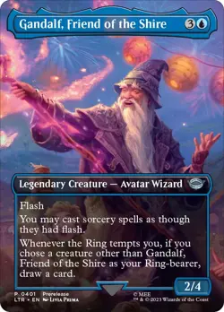 Gandalf, Friend of the Shire (Borderless) - 401 / English / Near Mint MTG - Image 1