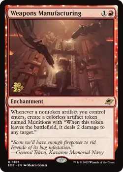 Foil - Weapons Manufacturing - 168 / NM / English MTG - Image 1