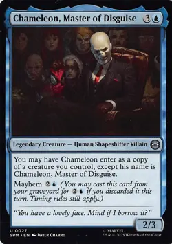 Chameleon, Master of Disguise 27 Marvel's Spider-Man Magic: The Gathering NM - Image 1