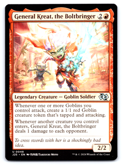 General Kreat, the Boltbringer - Foundations Jumpstart - MTG - Image 1