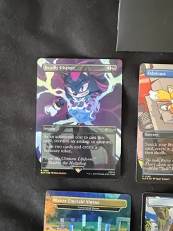 Magic The Gathering Secret Lair Sonic The Hedgehog Chasing Adventure Foil Ed MTG - Image 3