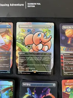 Magic The Gathering Secret Lair Sonic The Hedgehog Chasing Adventure Foil Ed MTG - Image 5