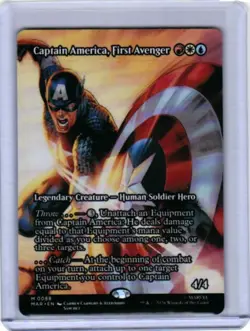 Marvel Universe Eternal-Legal #88 Captain America, First Avenger (Borderless) - Image 1