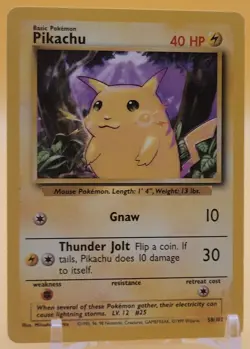 Pokemon Base set Individual Cards *You choose from list. Complete your set - Image 1