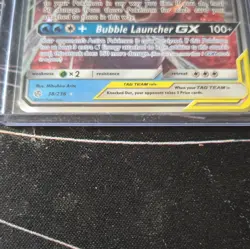 2019 Pokemon Sun & Moon Cosmic Eclipse #38 Blastoise & Piplup GX - Image 2
