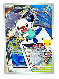 Pokemon Oshawott 051 First Partner Illustration Collection Series 2 Promo NM - Image 1
