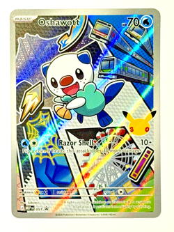 Pokemon Oshawott 051 First Partner Illustration Collection Series 2 Promo NM - Image 2