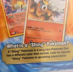 POKEMON TCG HeartGold & SoulSilver (HGSS) COLLECTOR'S TIN NM Rare PRODUCT INSERT - Image 5