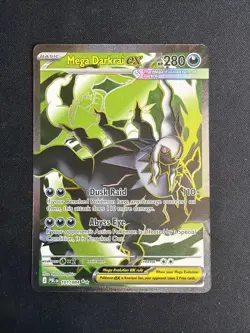 Pokemon Mega Darkrai EX 101/084 Pitch Black Full Art Holo Ultra Rare NM - Image 1