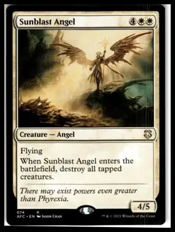 Duel Decks: Venser vs. Koth #21 Sunblast Angel - Image 1