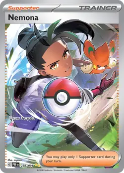 Holofoil - Nemona - 238/091 - 238/091 / NM / English Pokemon TCG - Image 1