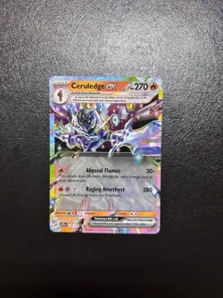 Ceruledge ex 036/191 Pokemon TCG SV08: Surging Sparks NM - Image 1